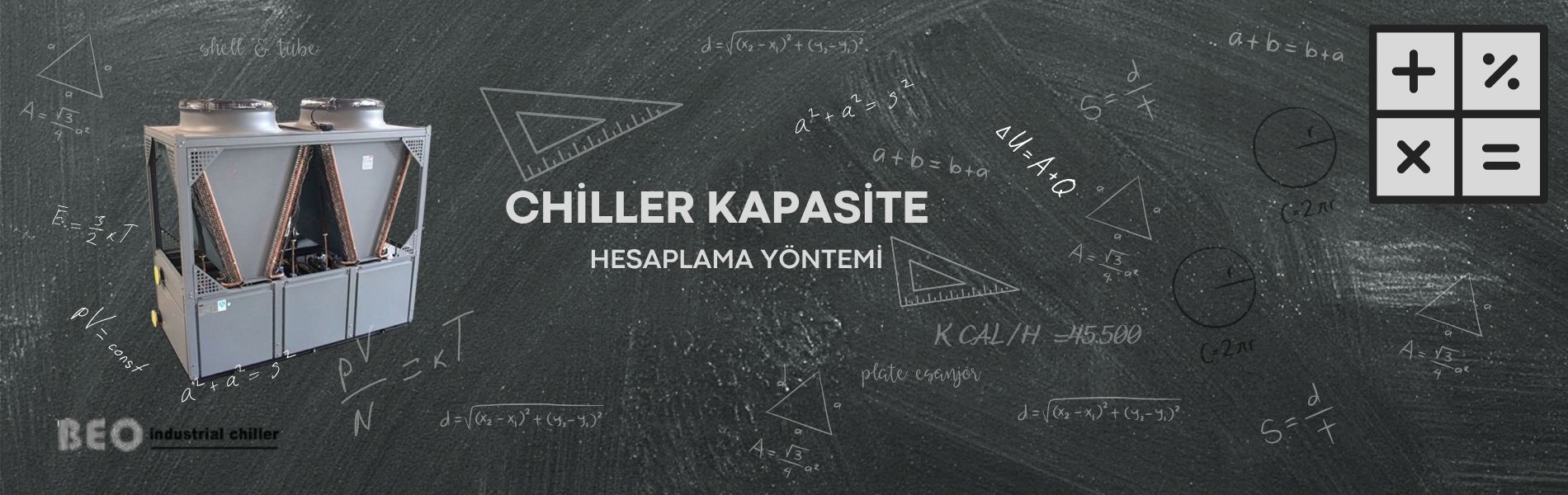 chiller hesaplama yöntemi