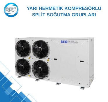 YARI HERMETİK KOMPRESÖRLÜ SPLİT SOĞUTMA GRUPLARI