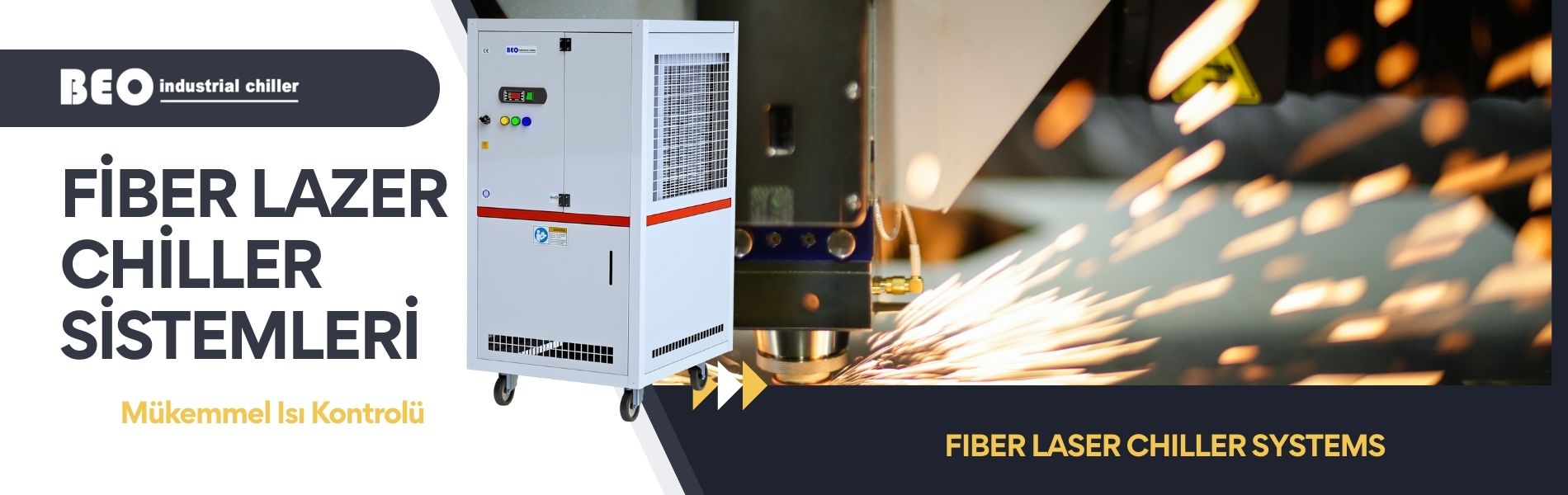 fiber lazer chiller sistemleri